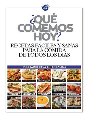 cover image of ¿Qué comemos hoy?
